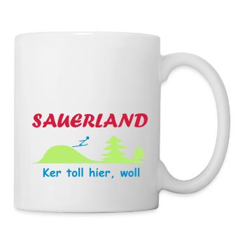 Sauerland - Tasse - Weiß - Rechts