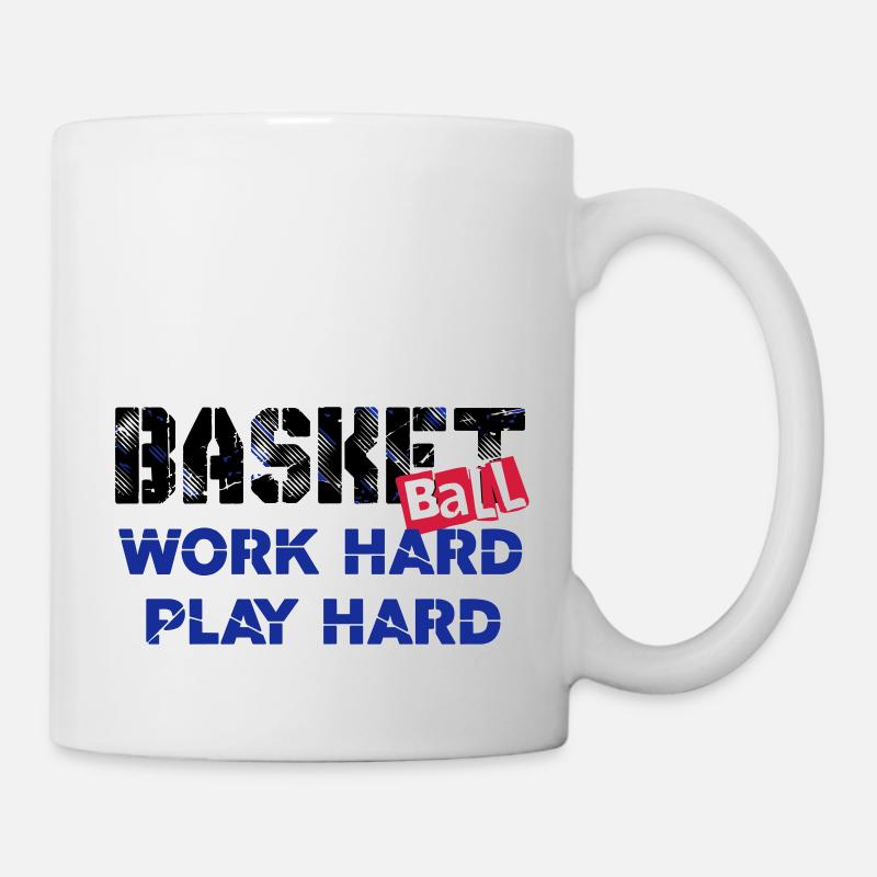 Basketball-006 - Tasse - Weiß
