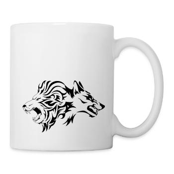 sauvage - Mug blanc - blanc - Droite