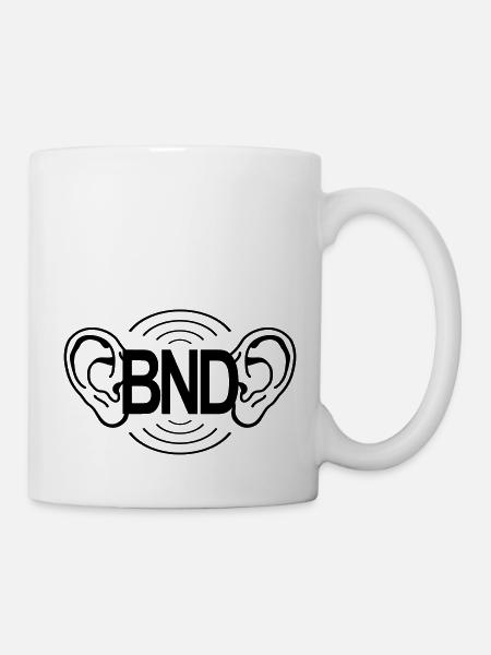 BND hat überall Ohren - Tasse - Weiß