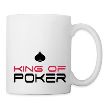 poker - Mug blanc - blanc - Droite