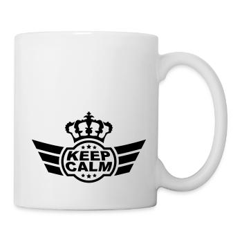 Keep Calm - Tasse - Weiß - Rechts