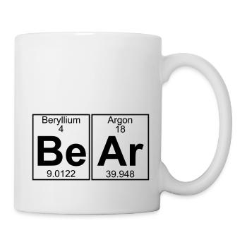 Be-Ar (bear) - Full - Mug - white - Right