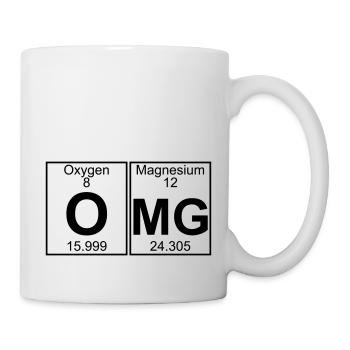O-Mg (omg) - Full - Mug blanc - blanc - Droite