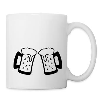 Beer - Tasse - Weiß - Rechts