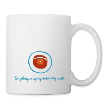 HAL Everything is going extremely well - Tasse - Weiß - Rechts