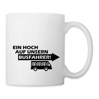 ein hoch auf unsern busfahrer - Mug - white - Right