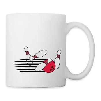 Fast Bowling Throw - Mug blanc - blanc - Droite