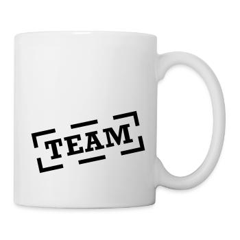 team - Mug blanc - blanc - Droite