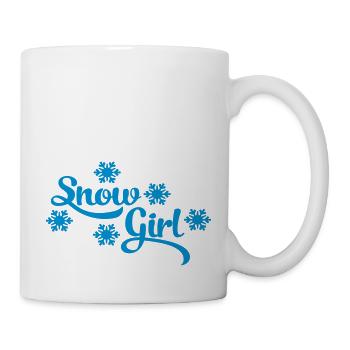 ski - Mug blanc - blanc - Droite