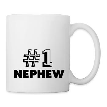 number one nephew - Mug blanc - blanc - Droite
