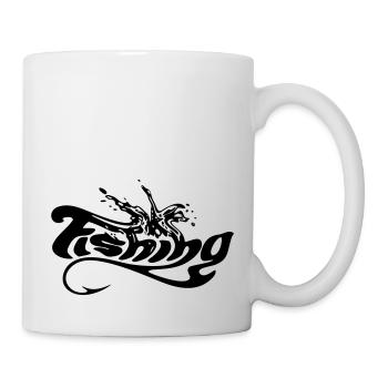 sz2_fishing - Tasse - Weiß - Rechts