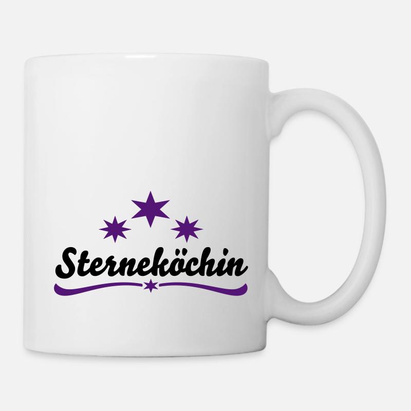 sternekoechin - Tasse - Weiß