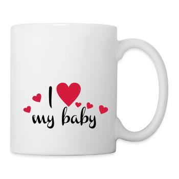 bébé - Mug blanc - blanc - Droite