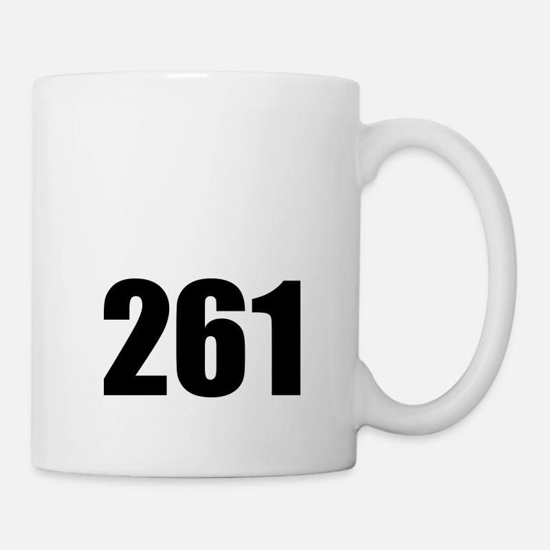 Startnummer 261 - Tasse - Weiß