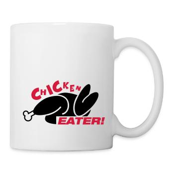 chicken_eater_gi2 - Tasse - Weiß - Rechts