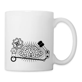 brainfuck_front - Tasse - Weiß - Rechts