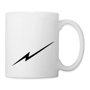 blitz - Tasse - Weiß - Rechts