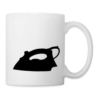 Bügeleisen - Tasse - Weiß - Rechts