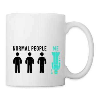 Scuba Dive Diving Diver Gift Funny saying - Mug - white - Right