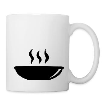 Suppe - Tasse - Weiß - Rechts