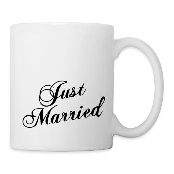 Just Married_V8 - Tasse - Weiß - Rechts