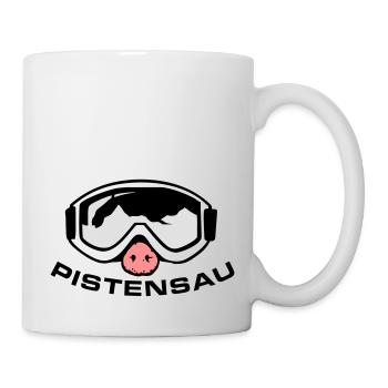 pistensau3c - Tasse - Weiß - Rechts