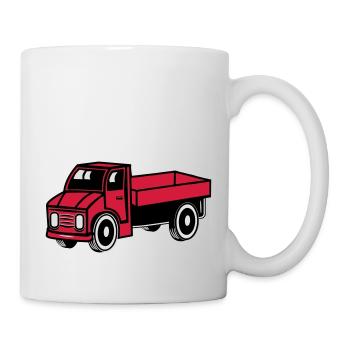 Voiture jouets camion camion camion camion véhicul - Mug blanc - blanc - Droite