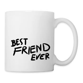 Meilleure amie jamais - Mug blanc - blanc - Droite