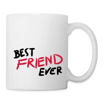 Meilleure amie jamais - Mug blanc - blanc - Droite