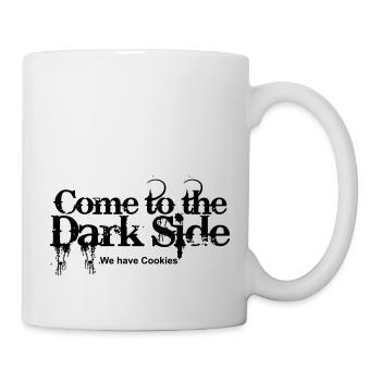 Come to the Dark Side - We have Cookies - Mug blanc - blanc - Droite