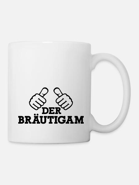 Bräutigam - Tasse - Weiß