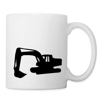 bagger - Mug blanc - blanc - Droite