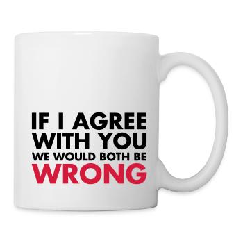 Funny - Mug blanc - blanc - Droite