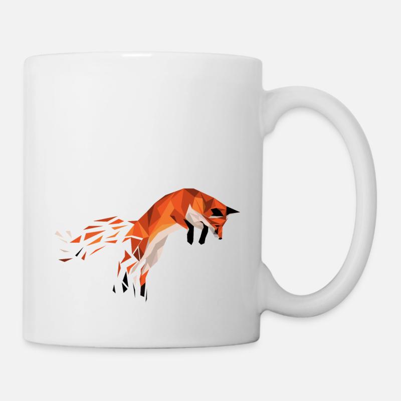 Fuchs - Tasse - Weiß