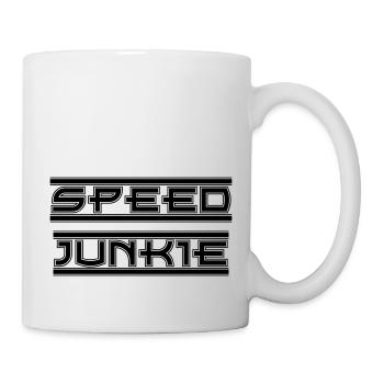 Speed Junkie Retro - Tasse - Weiß - Rechts