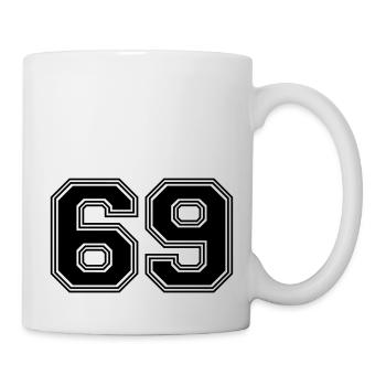 69_Nummer_69_s31 - Tasse - Weiß - Rechts