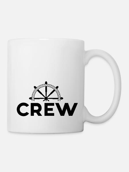 CREW - Tasse - Weiß