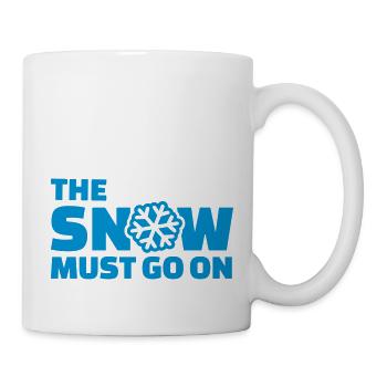 Schnee - Tasse - Weiß - Rechts