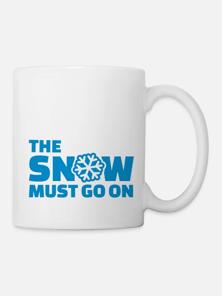 Schnee - Tasse - Weiß