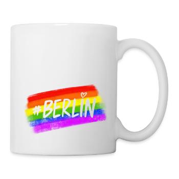 Berlin Pride - Tasse - Weiß - Rechts