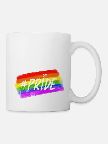 #Pride - Tasse - Weiß