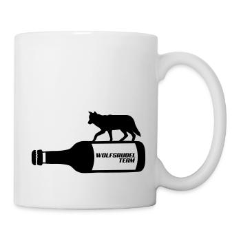 wolfsrudel_team - Tasse - Weiß - Rechts