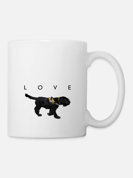 Giant Schnauzer love - Mug - white
