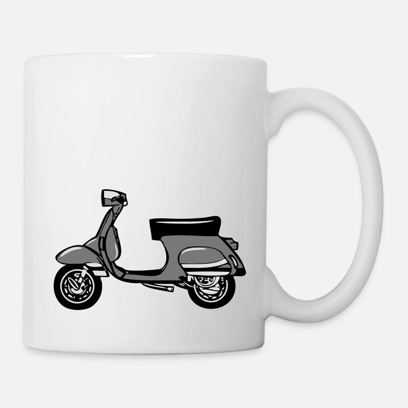 Scooter freedom - Mug - white