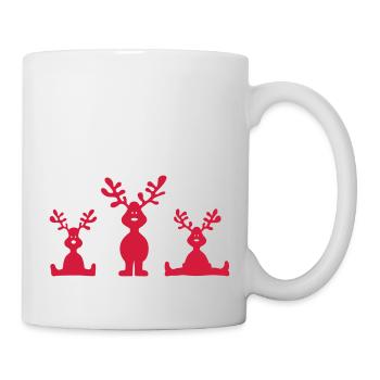 Elche - Tasse - Weiß - Rechts