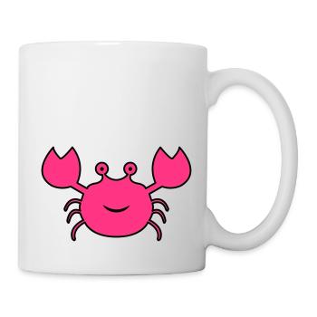 krabbe02 - Mug blanc - blanc - Droite