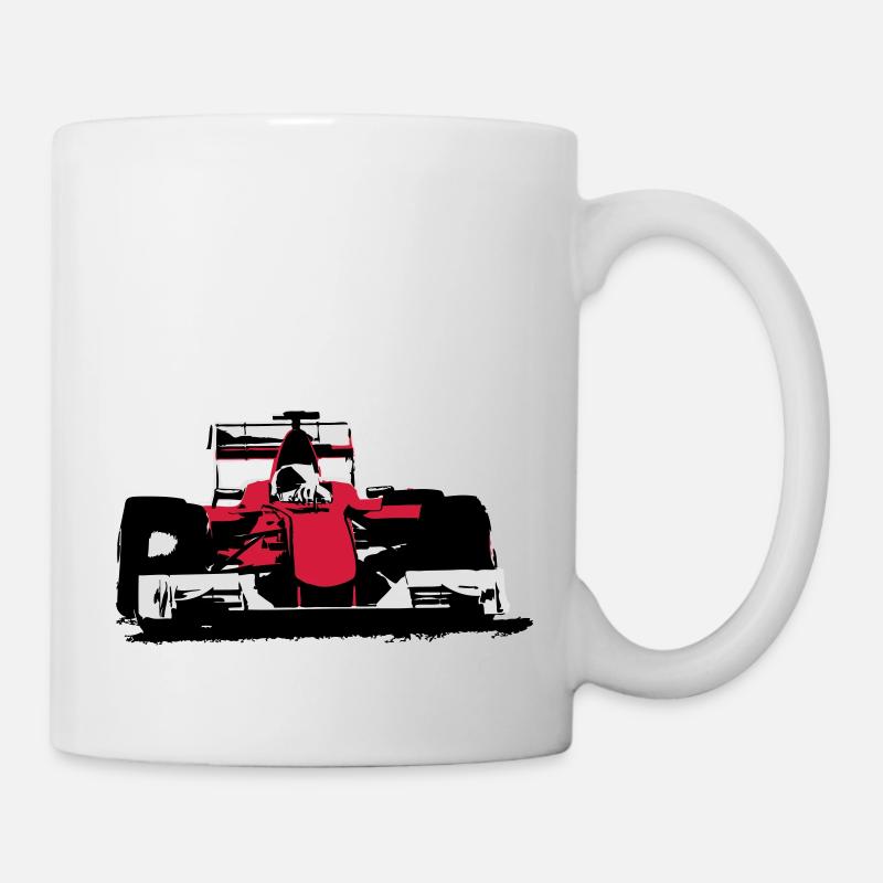 Formula One Racecar - Mug - white