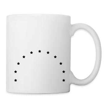 stars symbol - Tasse - Weiß - Rechts