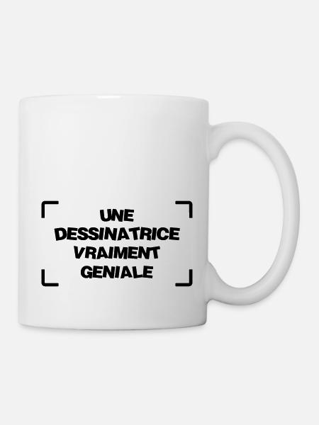 Dessin / Dessinateur / Dessinatrice / Manga - Mug blanc - blanc